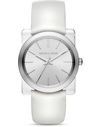 Michael Kors Michl Kors Kempton White Patent Leather Watch 39mm