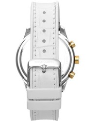 Vince Camuto Multifunction Leather Strap Watch 42mm