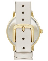 Kate Spade New York Birds On A Wire Metro Leather Strap Watch 34mm