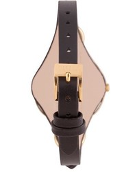 Versus By Versace Roslyn Leather Strap Watch 34mm