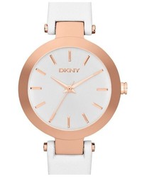 DKNY Stanhope Leather Strap Watch 28mm