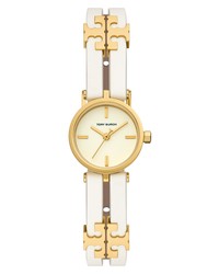 Tory Burch The Kira Leather Watch In Ivory At Nordstrom