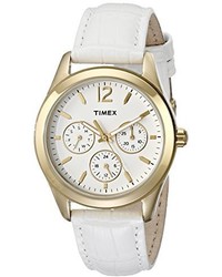 Timex T2p071kw Ameritus Watch With Leather Band