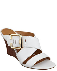 Nine West Campolina Leather Wedge Sandals