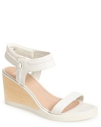 Camper Limi Nubuck Leather Wedge Sandal