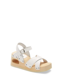 Jeffrey Campbell Spiced Wood Wedge Sandal