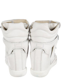 Isabel Marant Basket Leather Sneakers