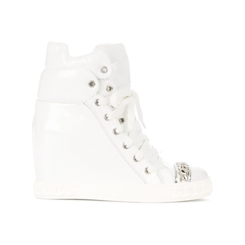 casadei white boots