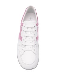 Hogan Logo Lace Up Sneakers