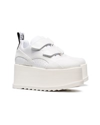 Stella McCartney White Eclypse Velcro Sneakers