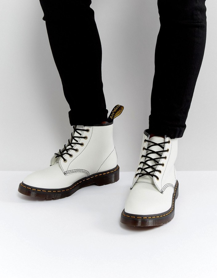 dr martens white boots