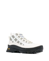 McQ High Top Panelled Detail Sneakers