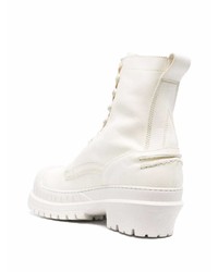 Acne Studios Low Heel Lace Up Boots