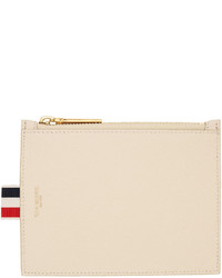 Thom Browne Off White Small Coin Purse