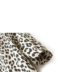 Leopard Print Loose Blouse