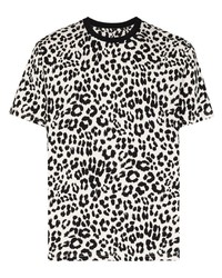 Kenzo Leopard Print Short Sleeve T Shirt