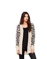 White Leopard Sweater
