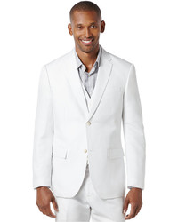 Perry Ellis Linen Suit Jacket