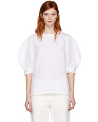 J.W.Anderson Jw Anderson White Puff Sleeve Blouse