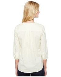 NYDJ Linen Pleat Back Blouse Blouse