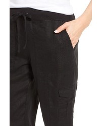 Eileen Fisher Linen Cargo Pants