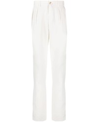 Canali Pleat Detail Chino Trousers