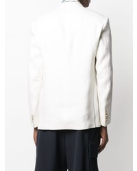 Etro Double Breasted Organic Linen Jacket