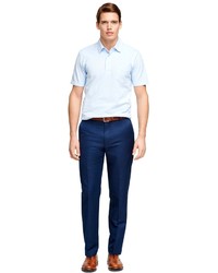 Brooks Brothers Clark Fit Linen And Cotton Pants