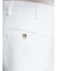 Canali Cotton Linen Twill Chinos