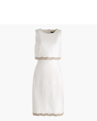 J.Crew Going Places Dress In Linen