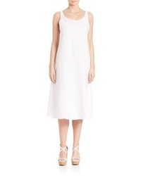 Eileen Fisher Organic Linen Scoopneck Dress