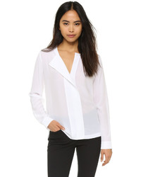 DKNY Pure Shirt With Knit Back