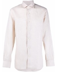Malo Button Up Linen Shirt