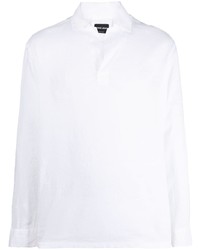 Giorgio Armani Camp Collar Linen Shirt