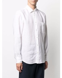 BOSS Chest Pocket Linen Shirt