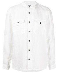 Stone Island Chest Pocket Linen Shirt