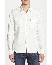 Lucky Brand Classic Fit Linen Western Shirt, $79
