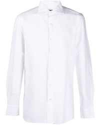 Finamore 1925 Napoli Collared Linen Shirt