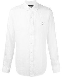 Polo Ralph Lauren Crinkle Effect Long Sleeve Shirt