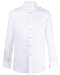 Kiton French Collar Linen Shirt