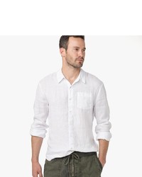 James Perse Canvas Linen Shirt