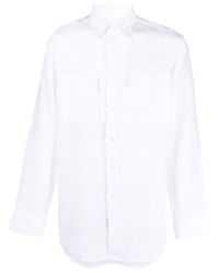 Brioni Linen Button Up Shirt