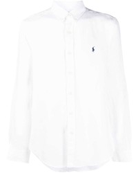 Polo Ralph Lauren Linen Embroidered Logo Shirt