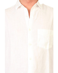 Shades of Grey Long Sleeve Linen Shirt