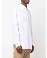 Barba Long Sleeve Linen Shirt