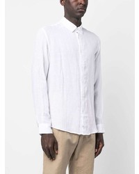 Sunspel Long Sleeve Linen Shirt
