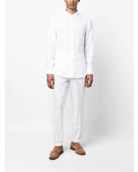 Brunello Cucinelli Long Sleeve Linen Shirt