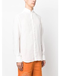 MC2 Saint Barth Long Sleeve Linen Shirt
