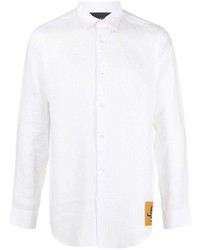 John Richmond Long Sleeve Linen Shirt