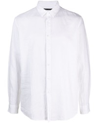 Daniele Alessandrini Long Sleeve Linen Shirt